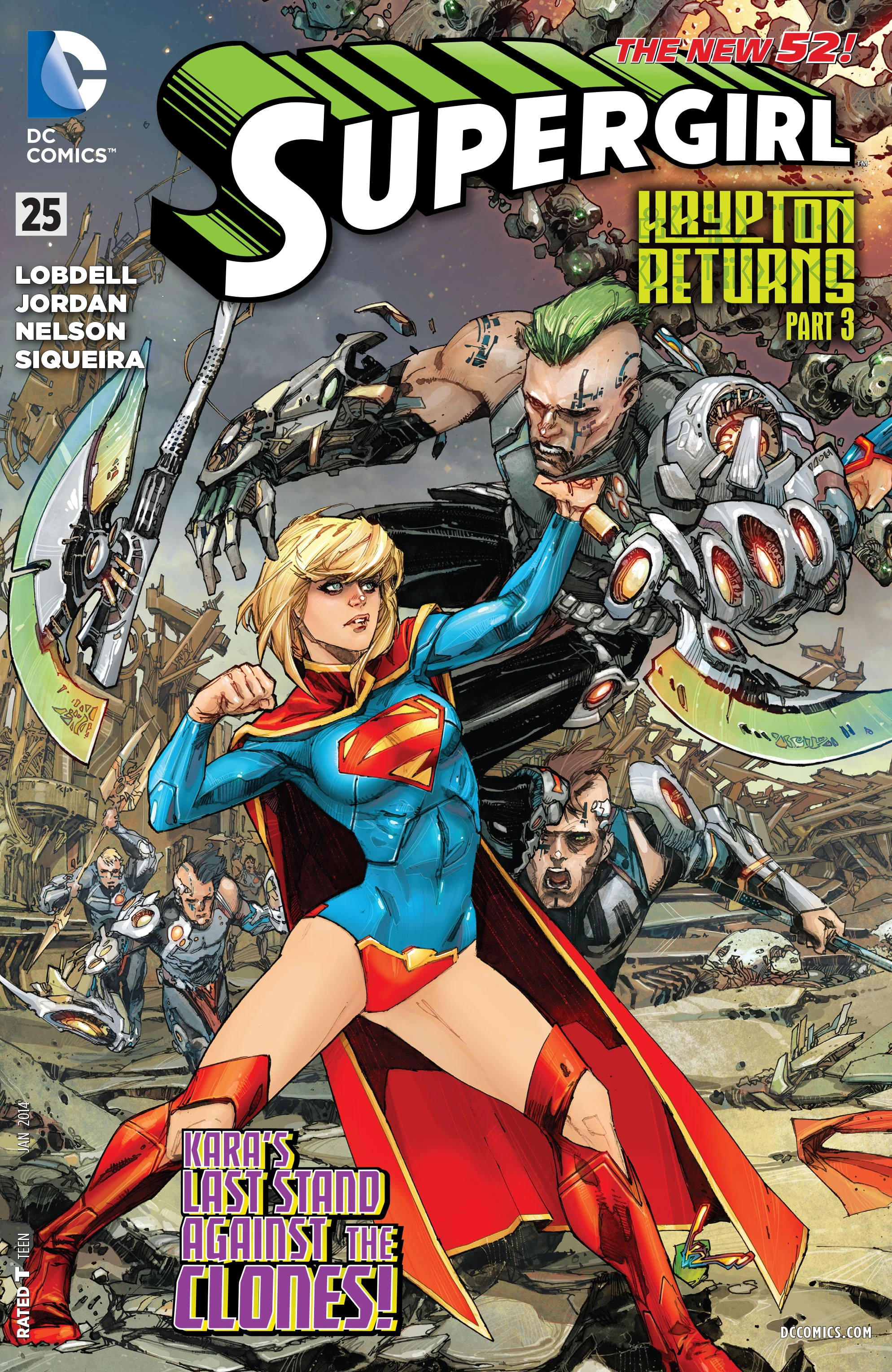 Supergirl #25 (DC, 2013 — Cover A) cover